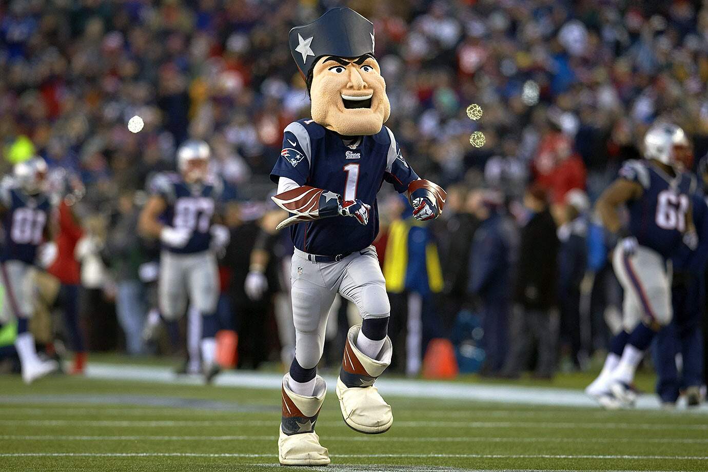 Pat Patriot, mascote do New England Patriots