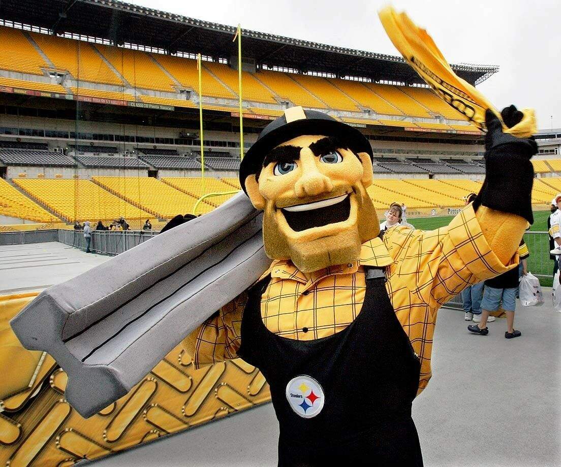 Steely McBeam, mascote do Pittsburgh Steelers