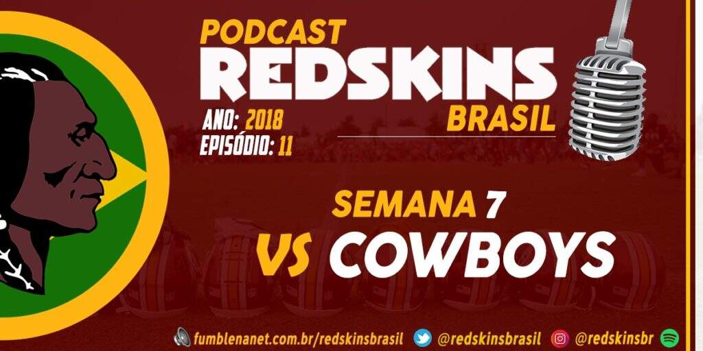Redskins vs Cowboys Semana 7 2018