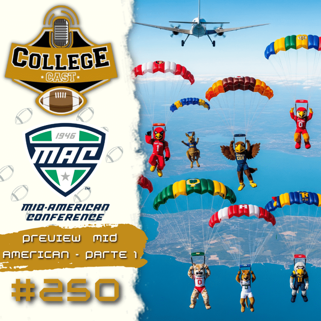 CollegeCast #250: Preview Mid-American Conference, Parte 1 - Aterrissando no berço da aviação!