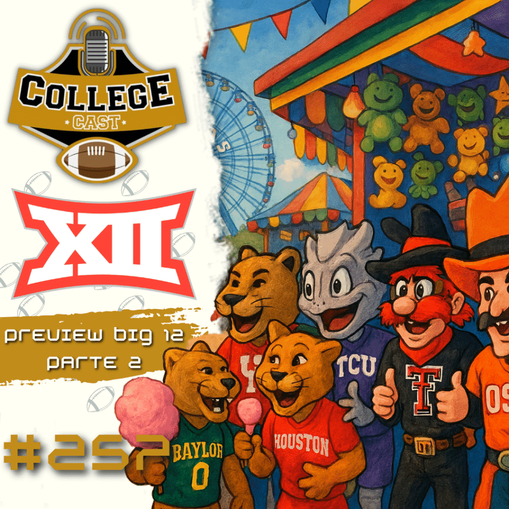 CollegeCast #257: Preview Big 12, Parte 2 - Uma visita aos protagonistas da Texas State Fair!