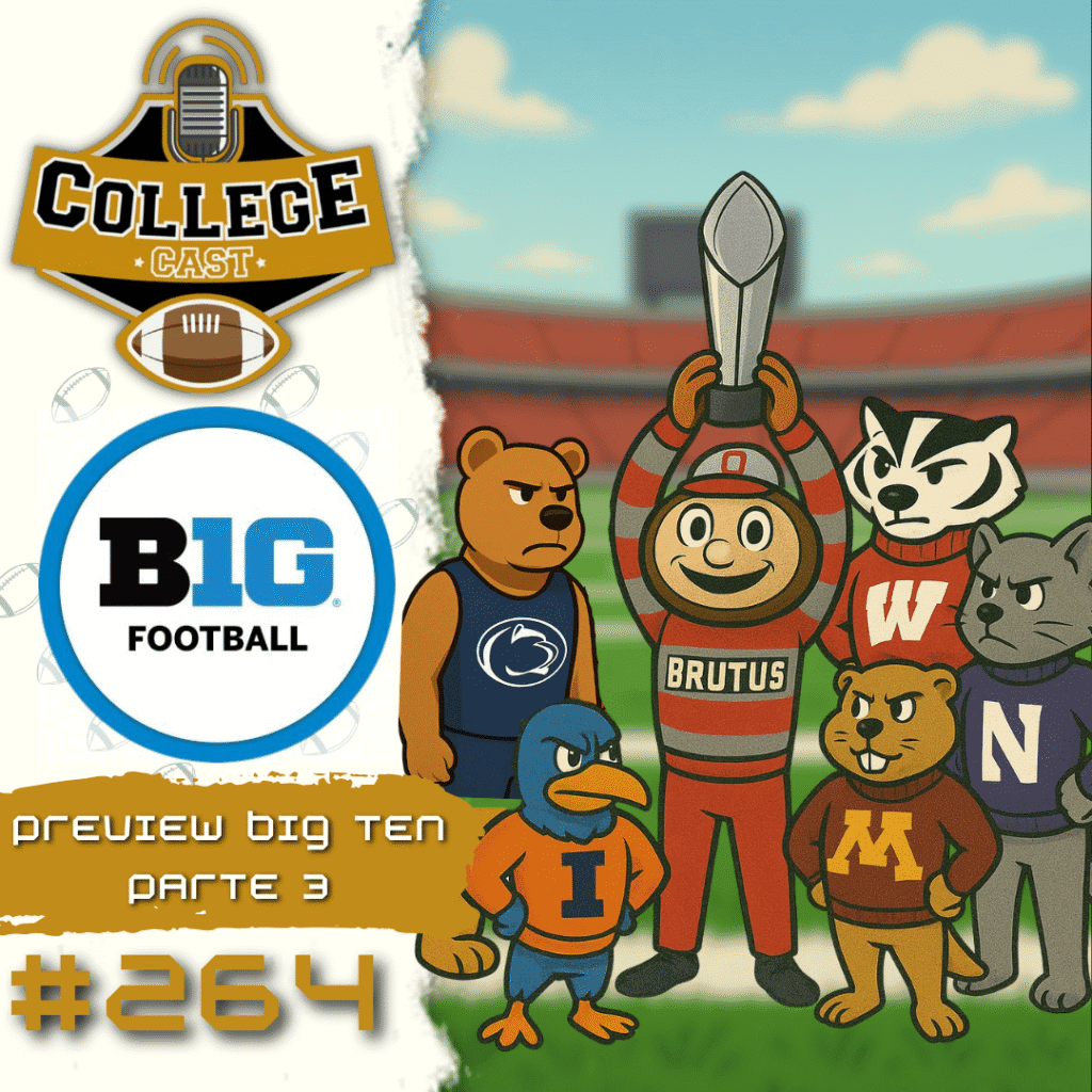 CollegeCast #264: Preview Big Ten, Parte 3 - As letras escarlate