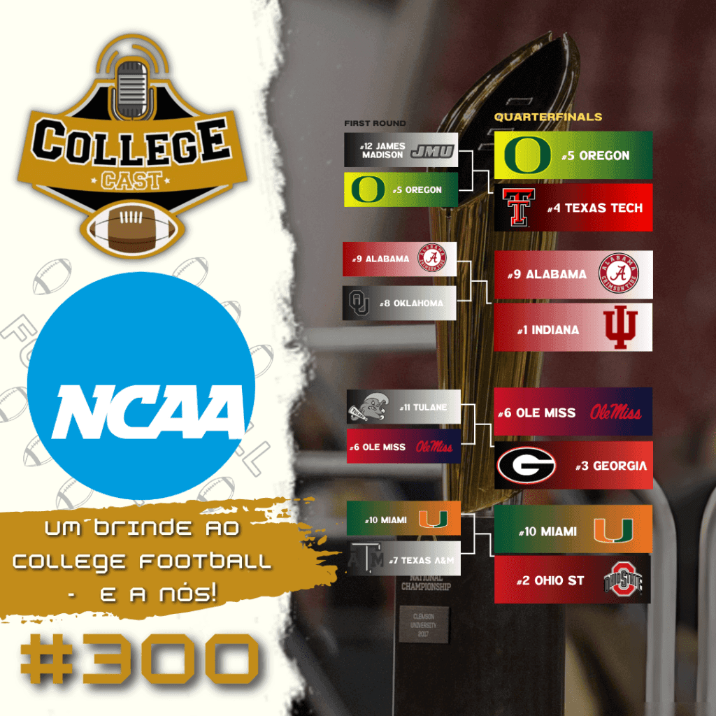 CollegeCast #300: Um brinde ao college football - e a nós!