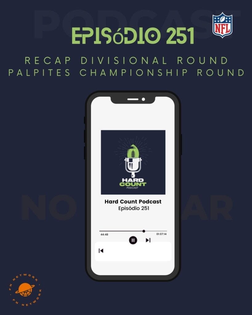 Hard Count Podcast Episódio 251 – Recap Divisional Round e palpites Championship Games