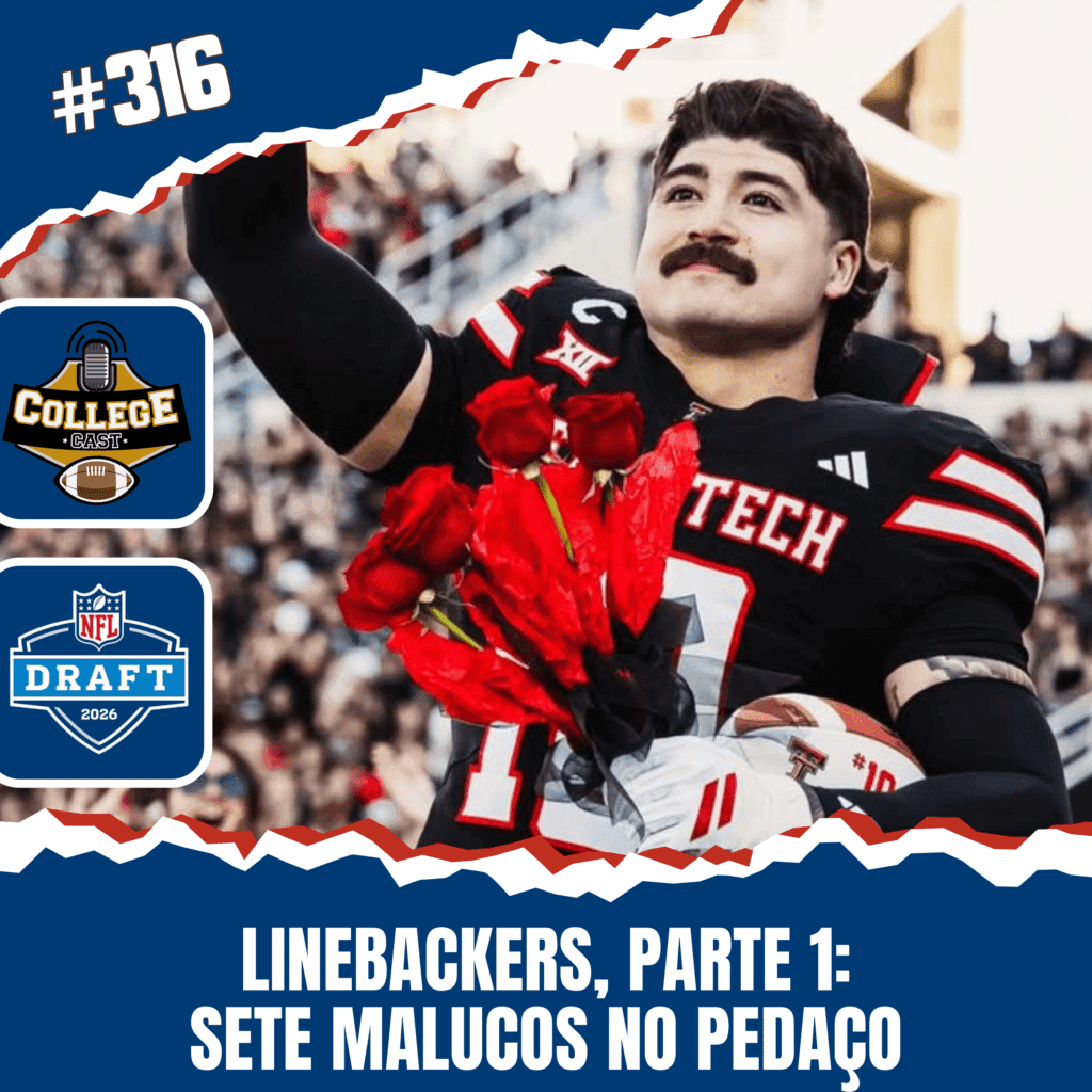 CollegeCast #316: Linebackers, Parte 1 - Sete Malucos no Pedaço