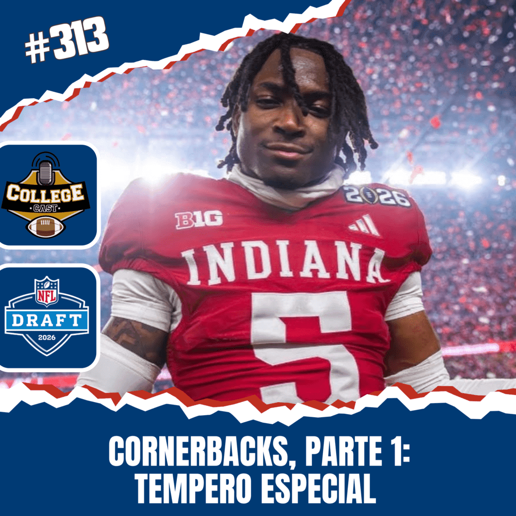 CollegeCast #313: Cornerbacks, Parte 1 - Tempero Especial