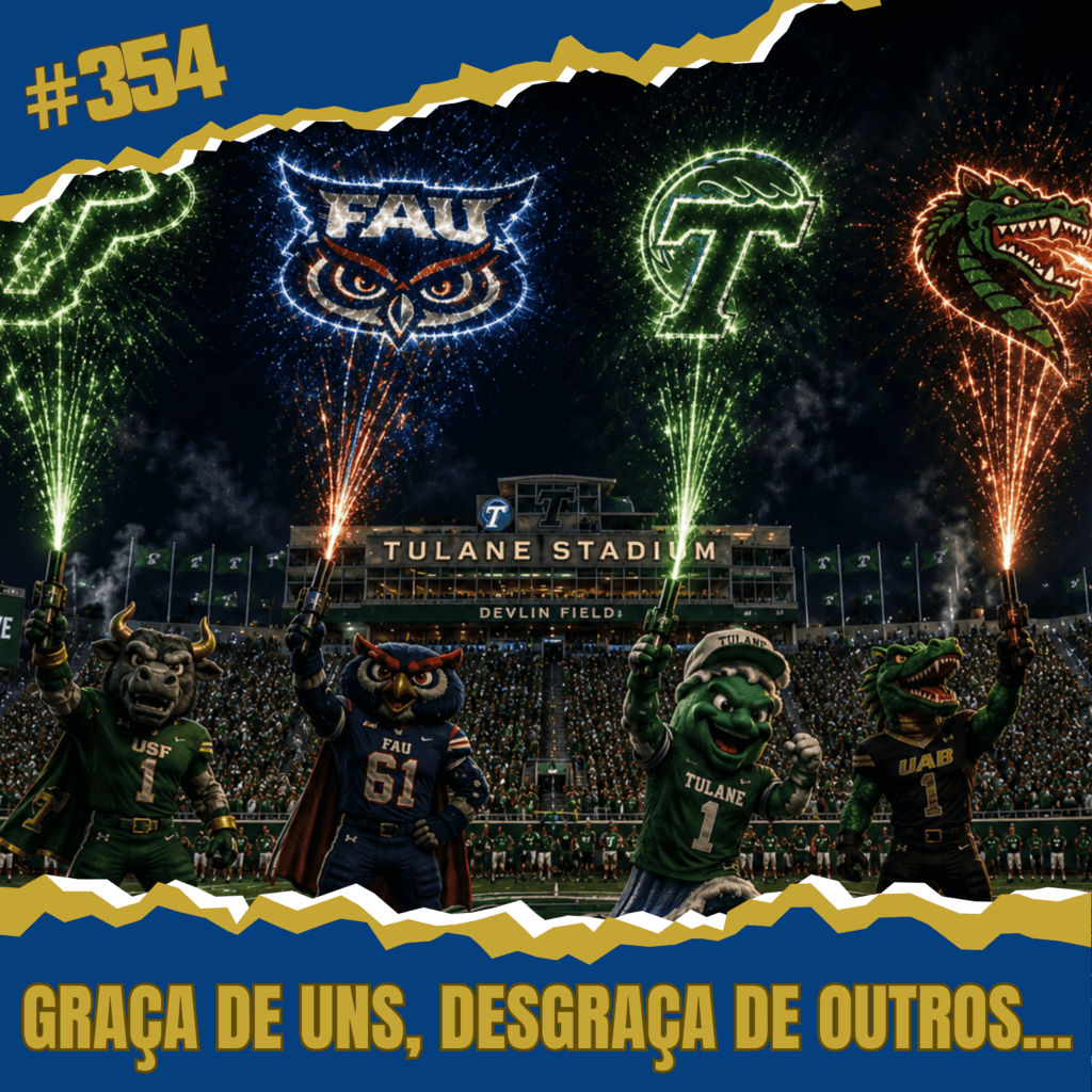 CollegeCast #354: Preview American Athletic Conference, Parte 3 - Graça de uns, desgraça de outros...