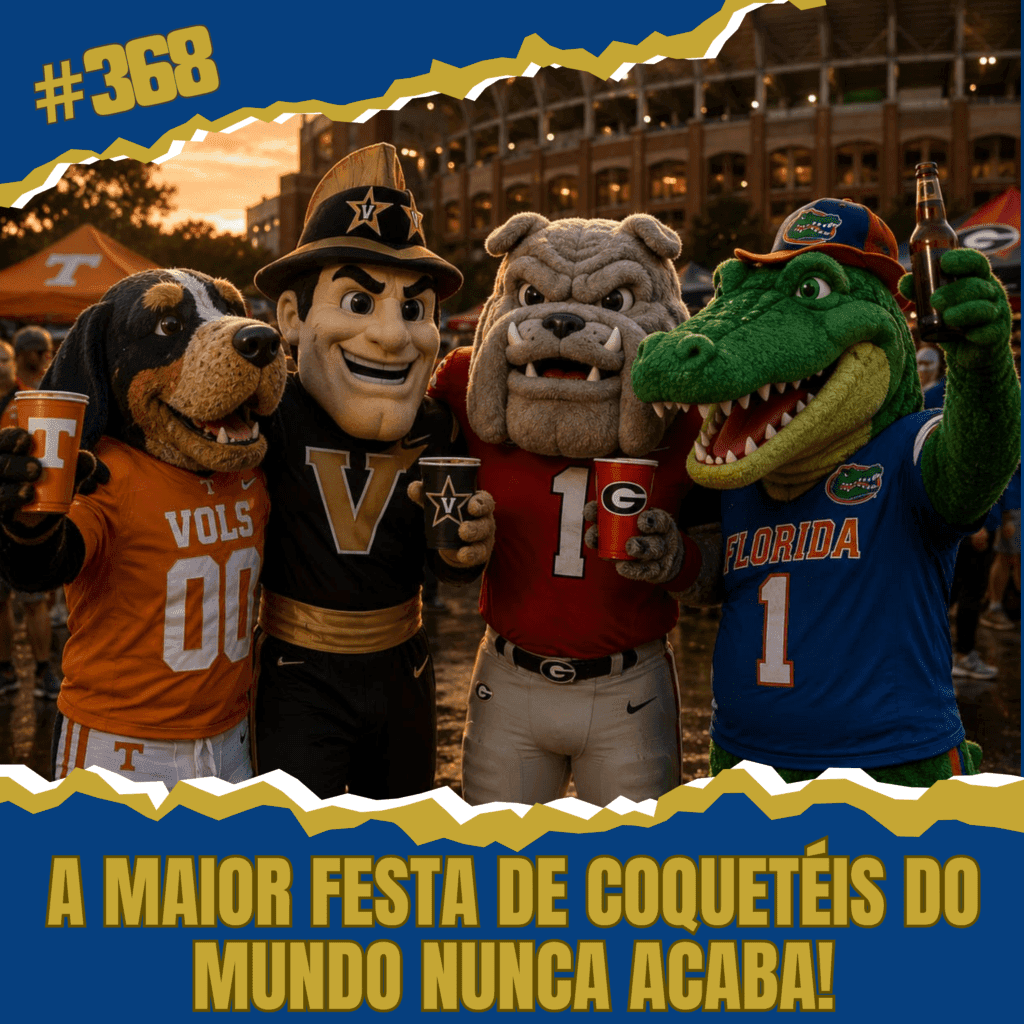 CollegeCast #368: Preview Southeastern Conference, Parte 3 - A maior festa de coquetéis do mundo nunca acaba!