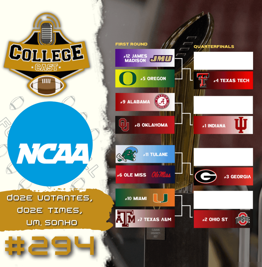 CollegeCast #294: Doze votantes, doze times, um sonho