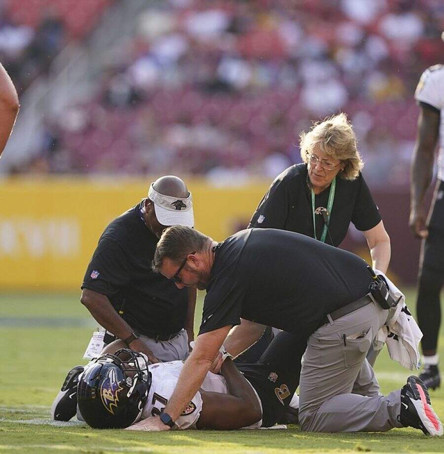 Bobbins se lesiona e desfalca ataque do Baltimore Ravens