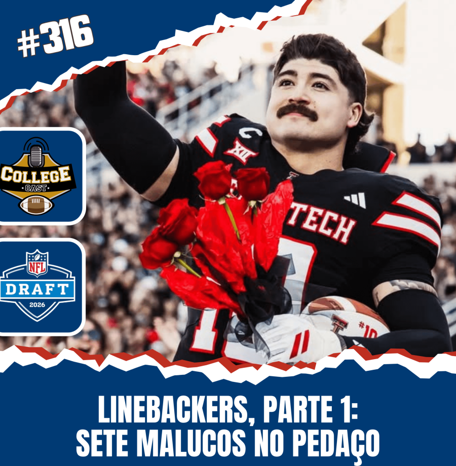 CollegeCast #316: Linebackers, Parte 1 - Sete Malucos no Pedaço