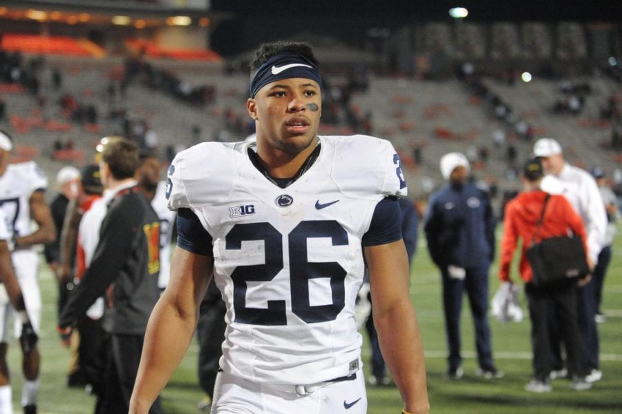 Saquon Barkley, running back da universidade Penn State
