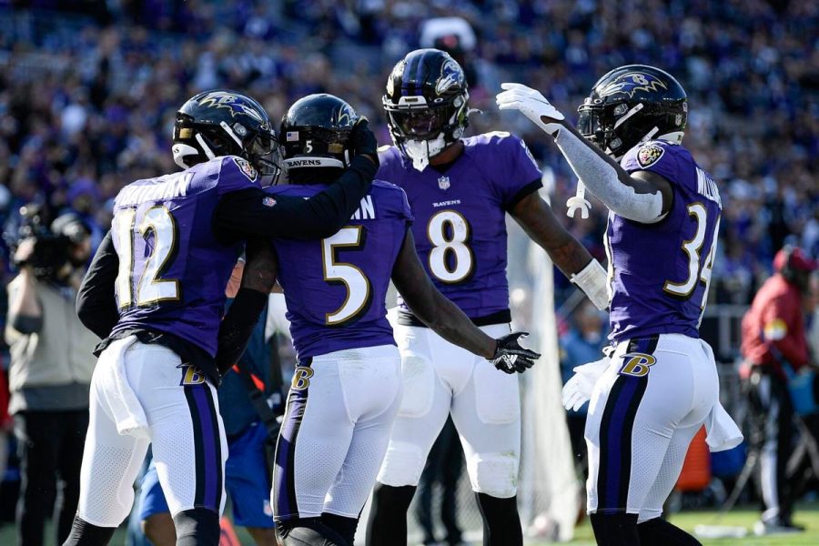 O ataque do Baltimore Ravens