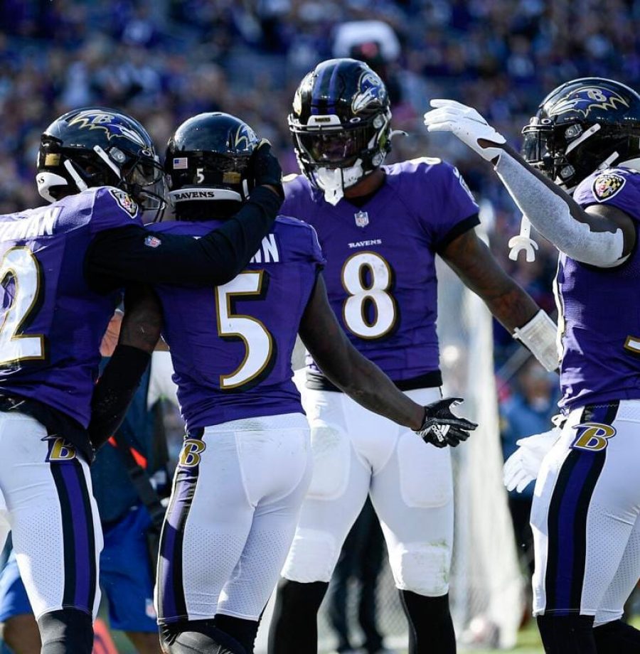 O ataque do Baltimore Ravens