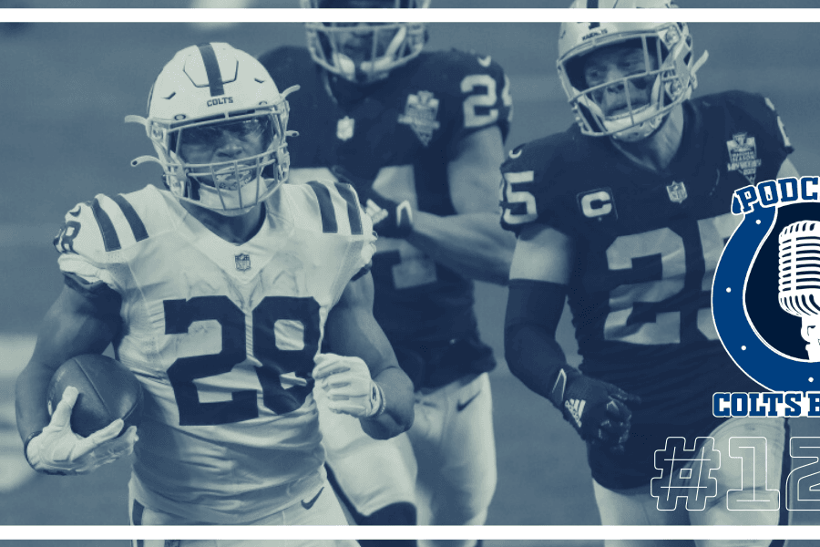 Capa do episódio: Jonathan Taylor corre para touchdown