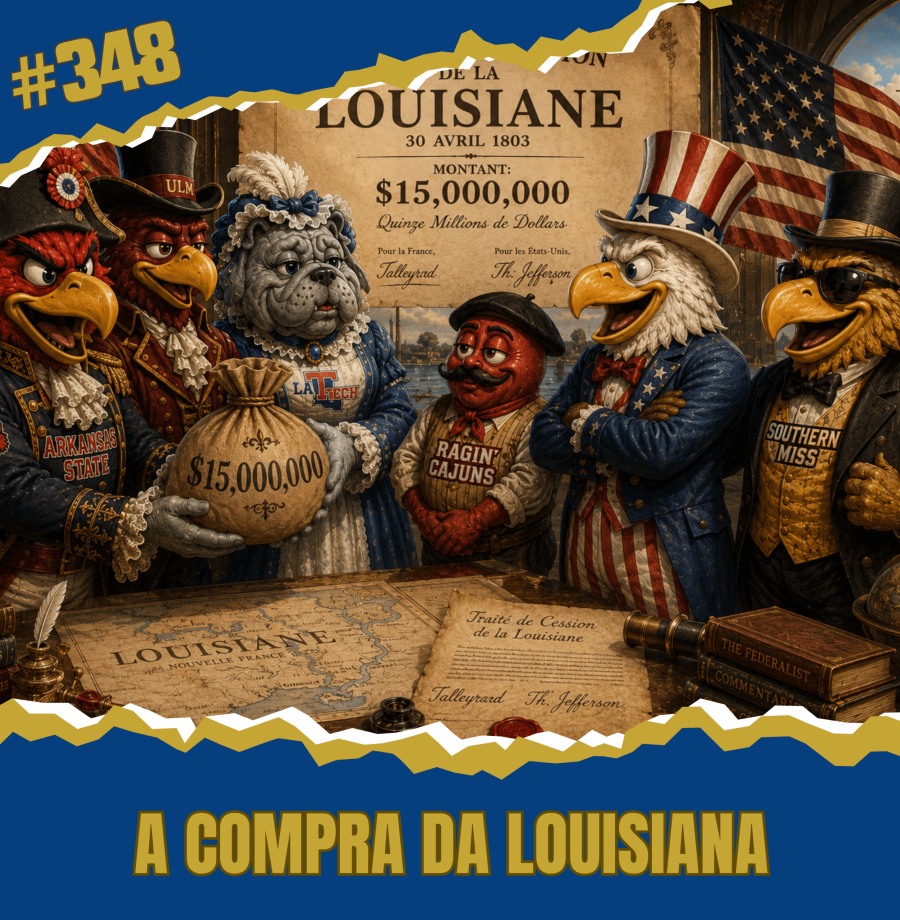 CollegeCast #348: Preview Sun Belt Conference, Parte 1 - A compra da Louisiana