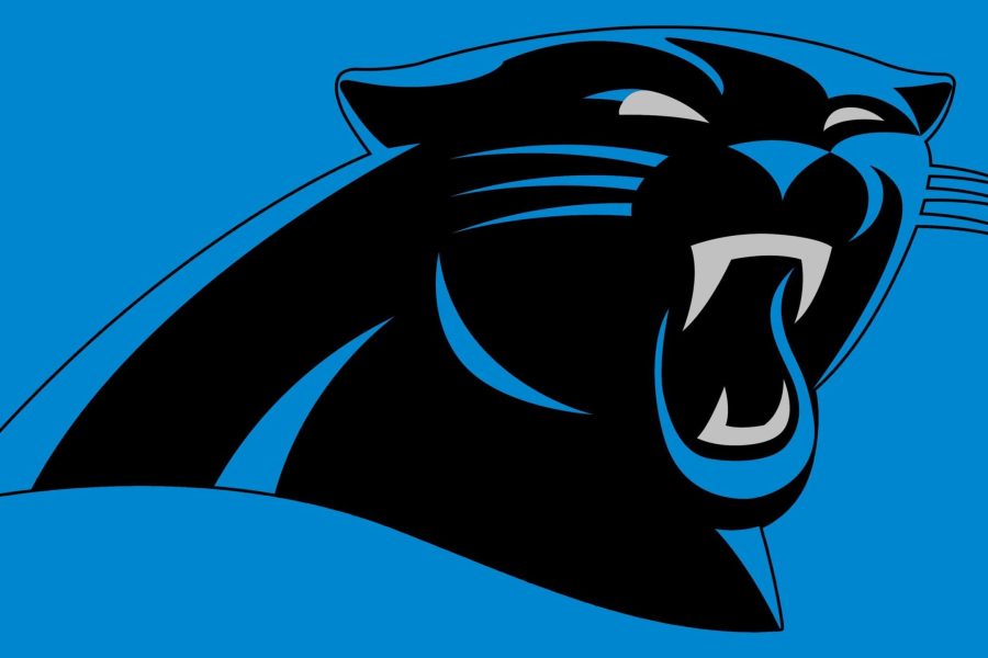 Logo dos Panthers, número 18 do ranking de torcidas da NFL