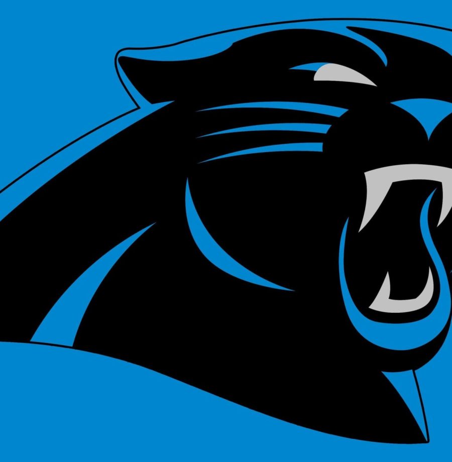 Logo dos Panthers, número 18 do ranking de torcidas da NFL