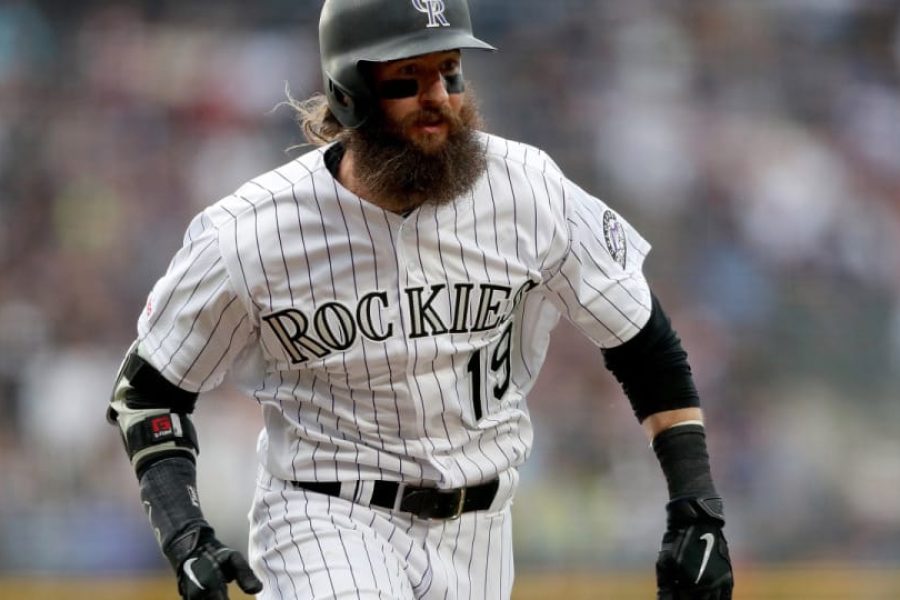 Charlie Blackmon, do Colorado Rockies, tem sido a grande surpresa da temporada encurtada de 2020. Foto: Matthew Stockman/Getty Images