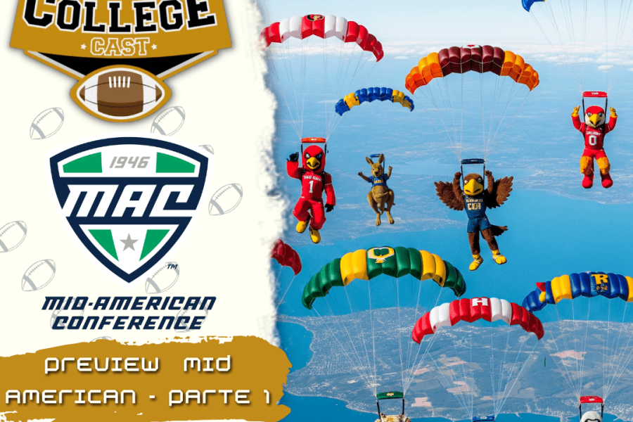 CollegeCast #250: Preview Mid-American Conference, Parte 1 - Aterrissando no berço da aviação!