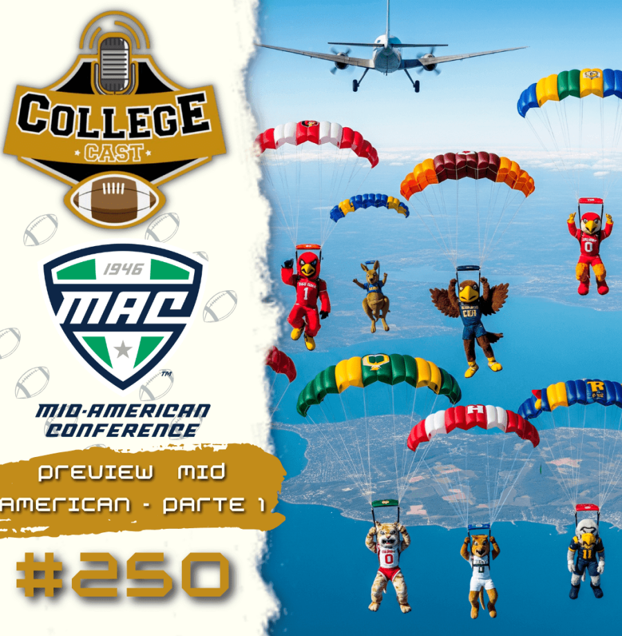 CollegeCast #250: Preview Mid-American Conference, Parte 1 - Aterrissando no berço da aviação!