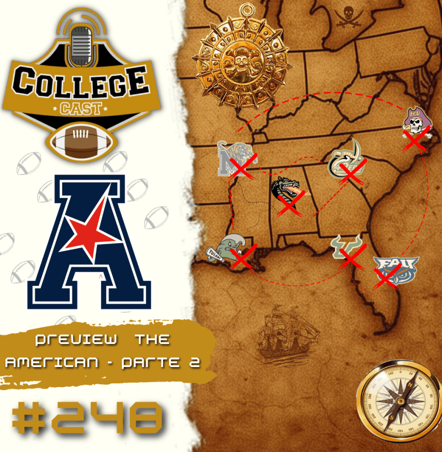 CollegeCast #248: Preview The American, Parte 2 - Mapa pro tesouro pirata!