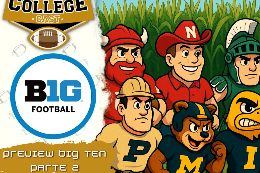 CollegeCast #263: Preview Big Ten, Parte 2 - Campos (cheios) de Sonhos