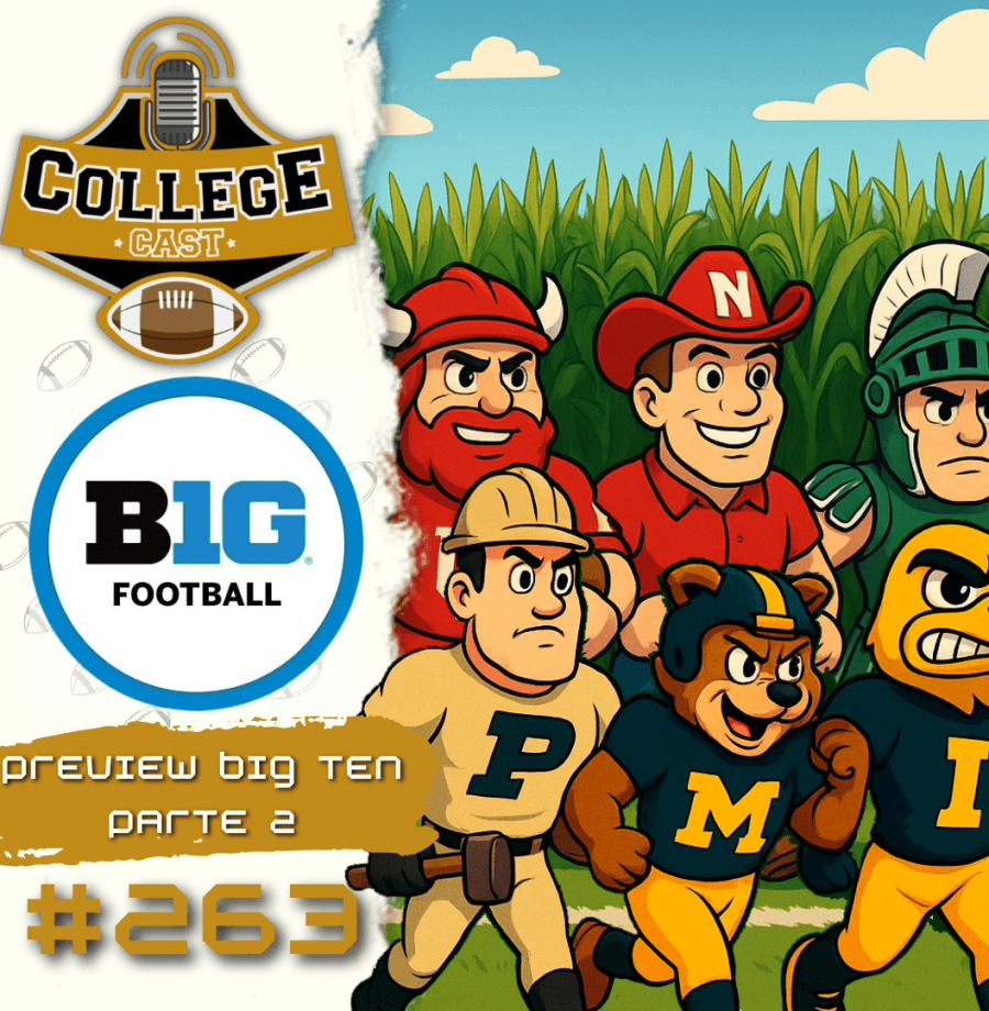 CollegeCast #263: Preview Big Ten, Parte 2 - Campos (cheios) de Sonhos