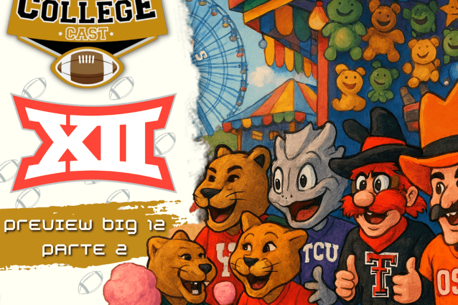 CollegeCast #257: Preview Big 12, Parte 2 - Uma visita aos protagonistas da Texas State Fair!