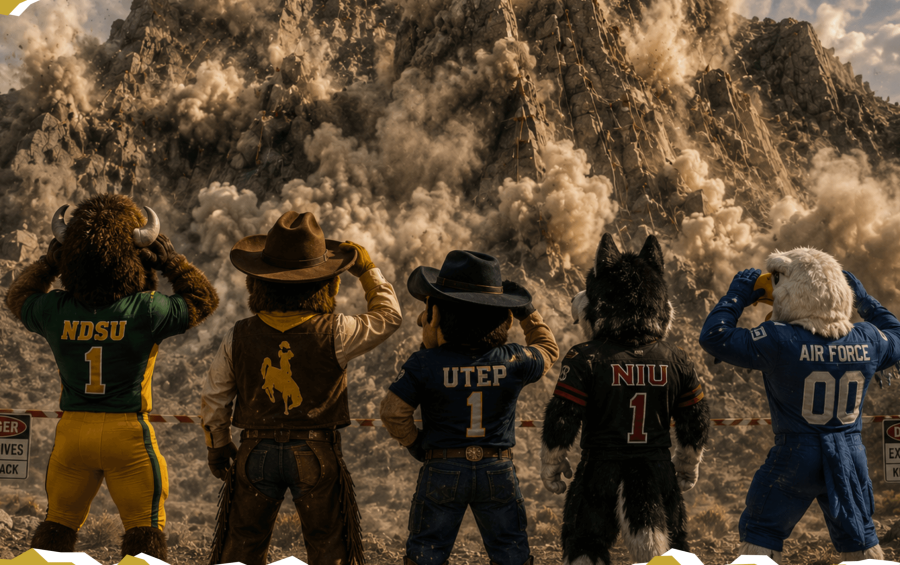 CollegeCast #357: Preview Mountain West Conference, Parte 1 - Uma montanha de desastres