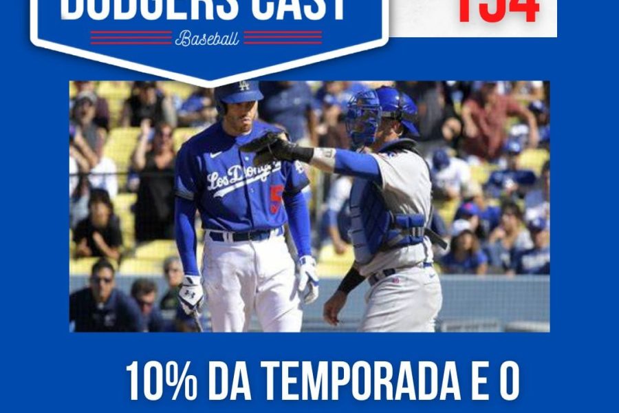 DODGERS CAST – EP 154 – 10% DA TEMPORADA E O INÍCIO DIFÍCIL DO DODGERS