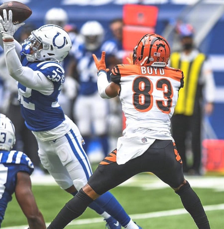 Julian Blackmon intercepta passe de Joe Burrow