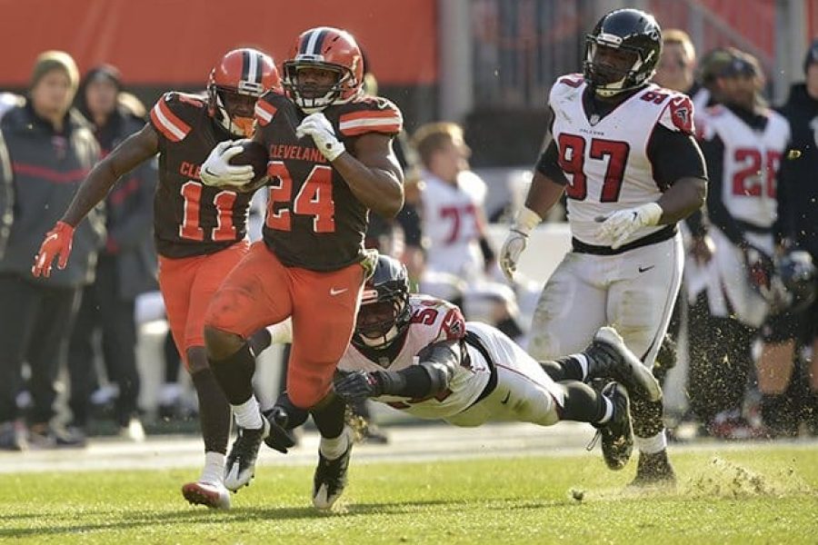 Pós Jogo Falcons 16 x 28 Browns