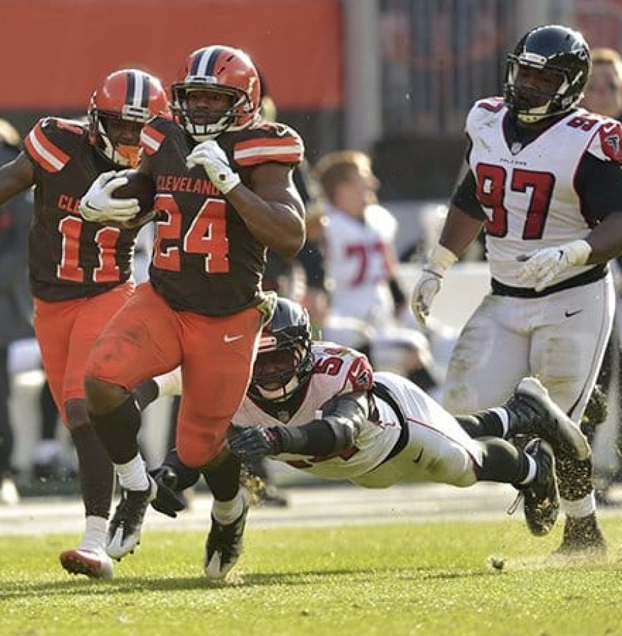 Pós Jogo Falcons 16 x 28 Browns