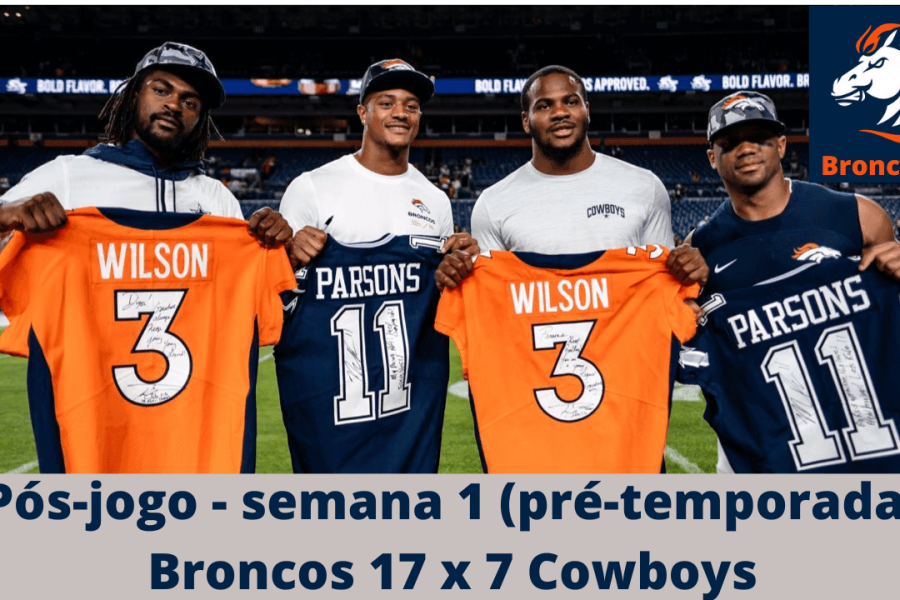 Live pós-jogo w1 pré-temporada