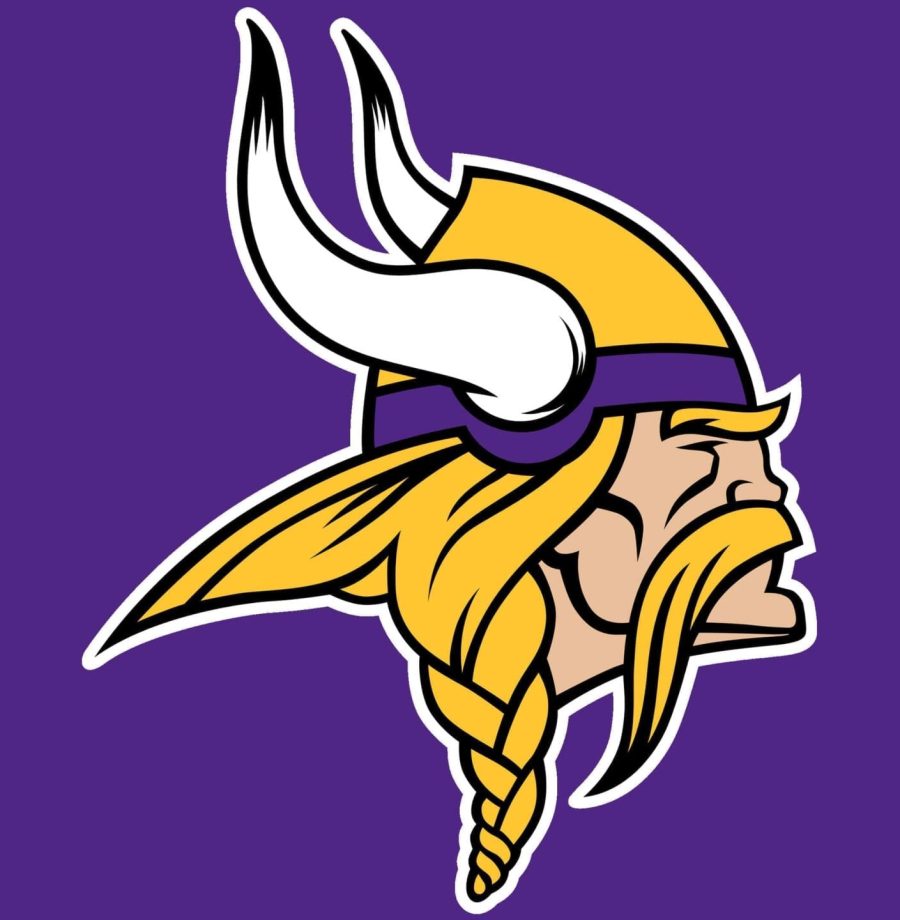 Logo dos Vikings, número 17 do ranking de torcidas da NFL