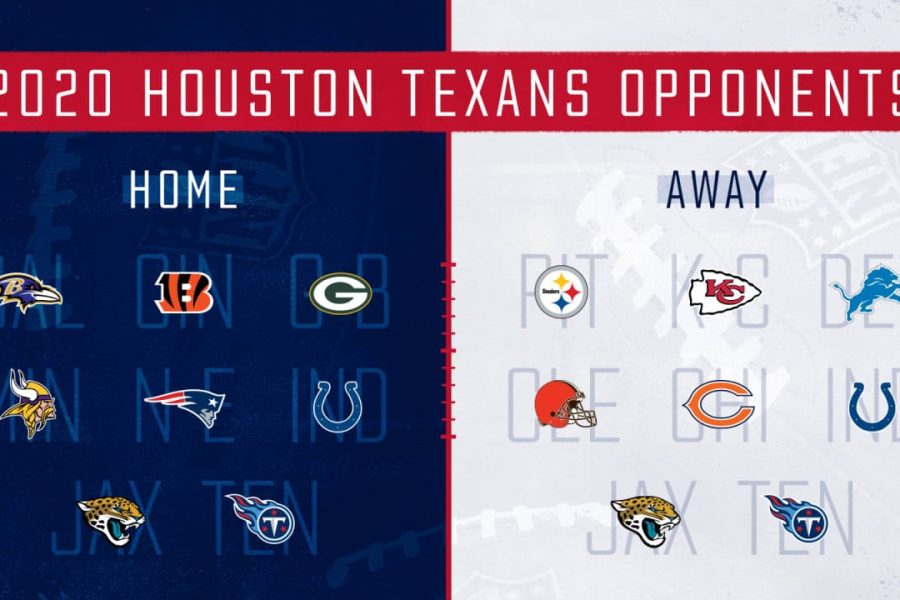 Texans schedule 2020