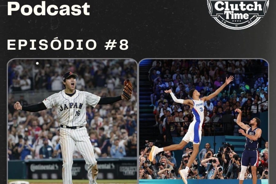 Capa do Clutch Time, edição número 08, O futuro da hegemonia americana no basquete internacional, a necessidade de jogadores da MLB nas Olimpíadas de 2028, e Recordes Inquebráveis da NHL
