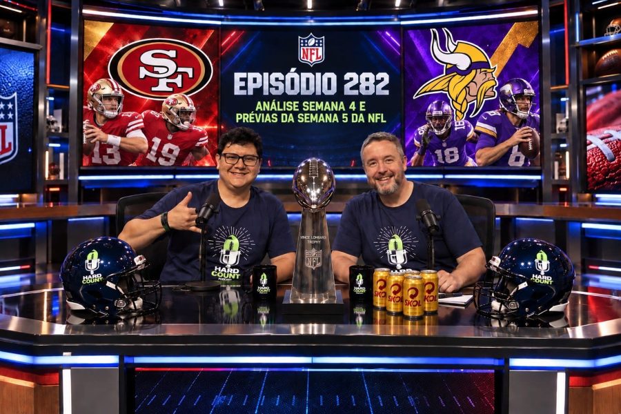 Hard Count Podcast - Episódio 282 - Análise da Semana 4 e Prévia Semana 5 da Temporada 2026 NFL