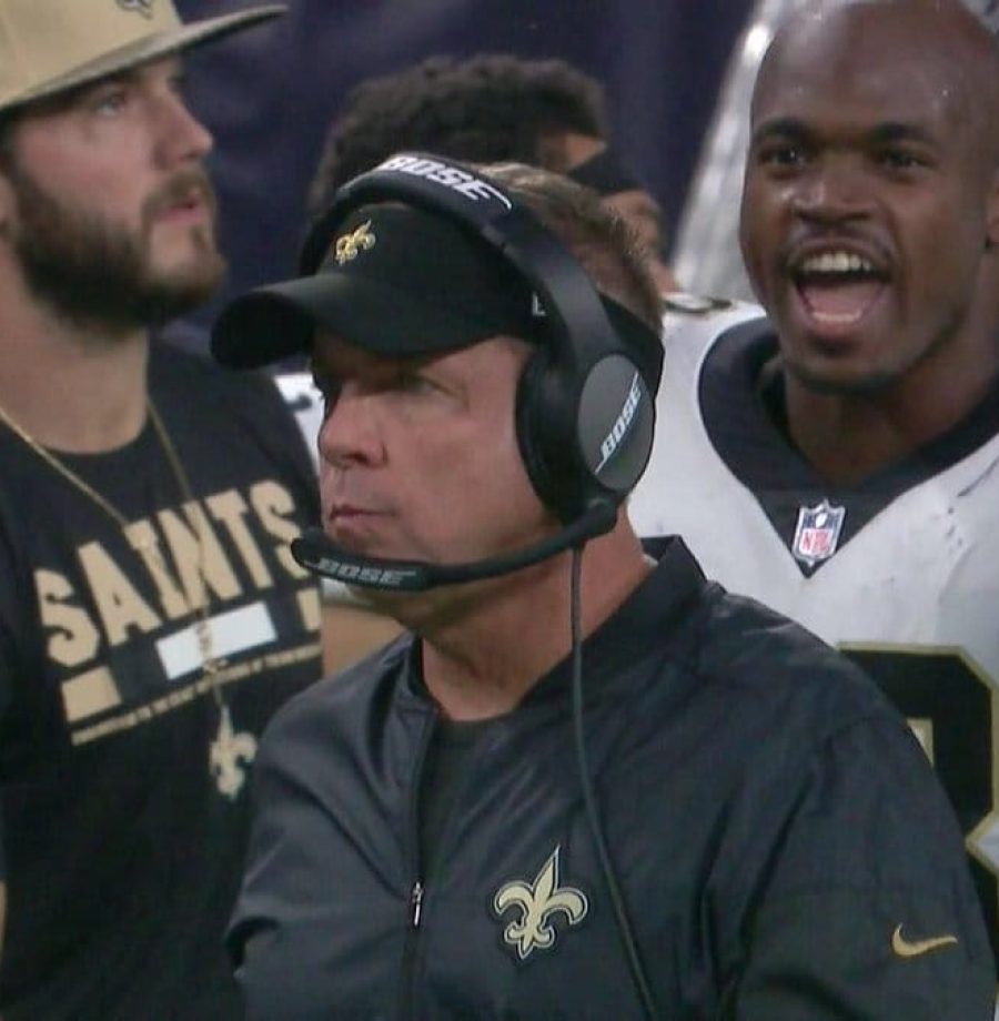 Adrian Peterson no Saints