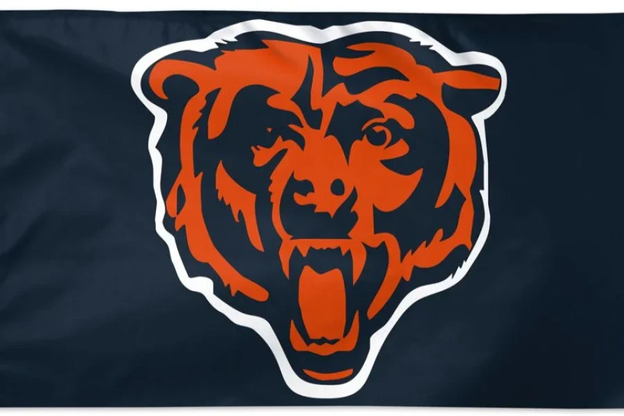 Logo dos Bears, número 6 do ranking de torcidas da NFL