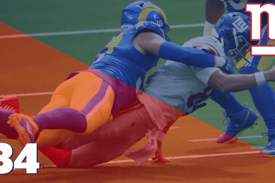 Giants vs Rams Semana 4 2020