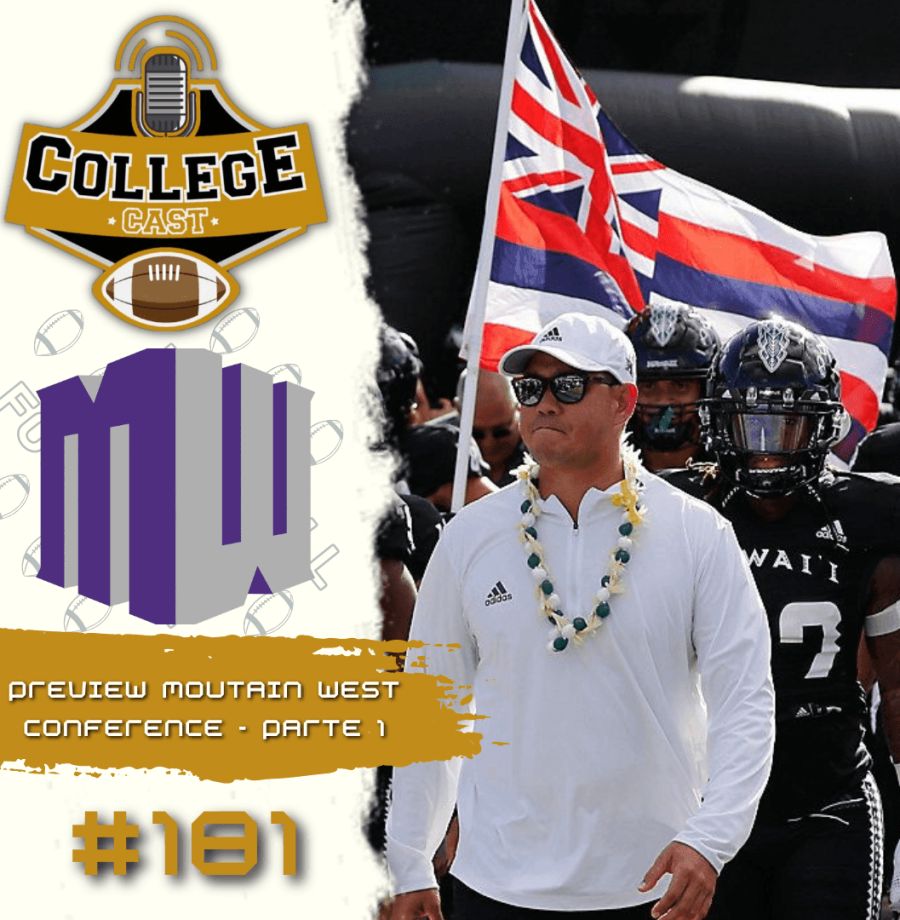 CollegeCast #181: Preview Mountain West Conference, Parte 1: Sol, calor, ondas e futebol americano!