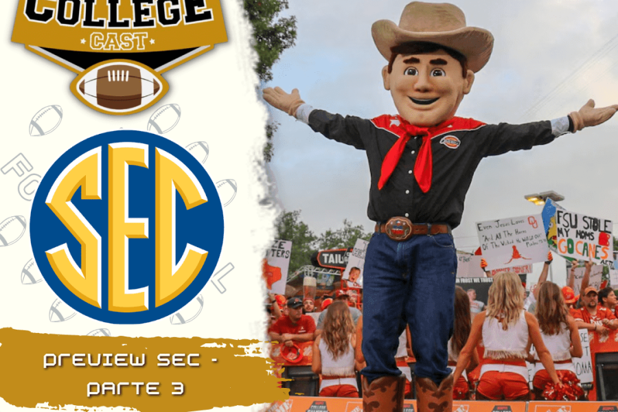 CollegeCast #197: Preview SEC, Parte 3: Amigos, inimigos e rivais!