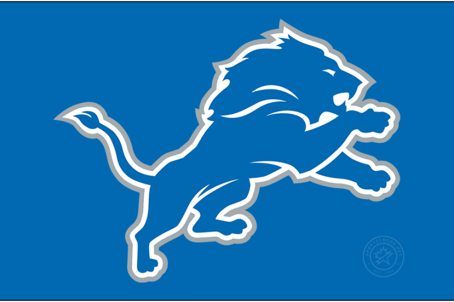Logo dos Lions, número 22 do ranking de torcidas da NFL