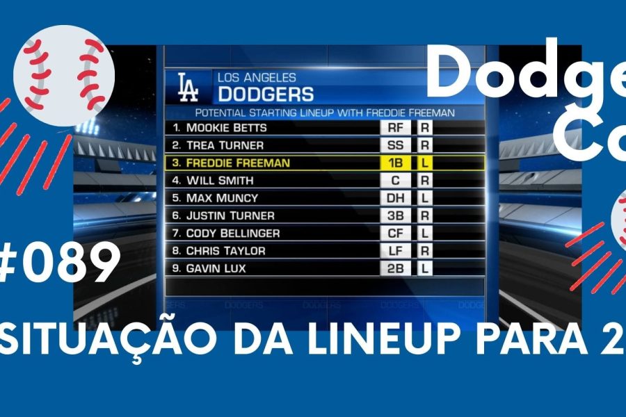 DODGERS CAST – EP 89 – A SITUAÇÃO DA LINEUP PARA 2022