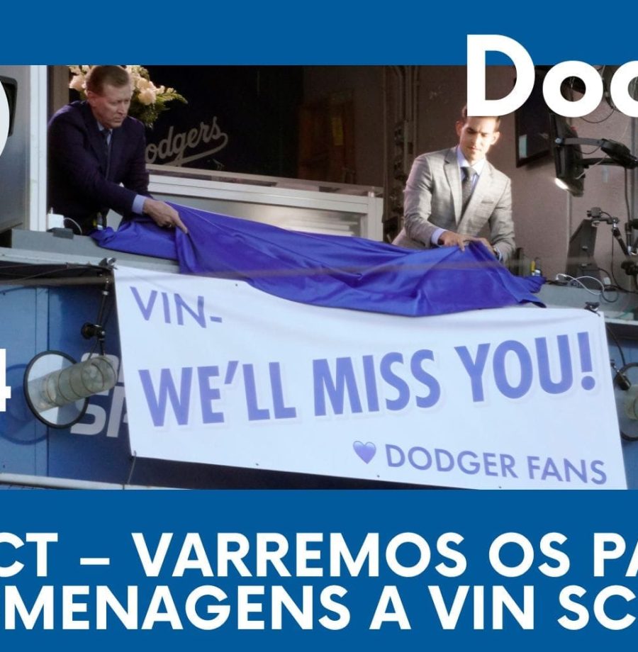 DODGERS CAST – EP 124 – REACT – VARREMOS OS PADRES (HOMENAGENS A VIN SCULLY)