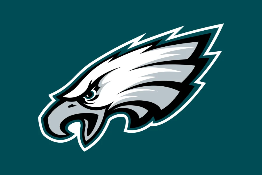 Logo dos Eagles, número 1 do ranking de torcidas da NFL