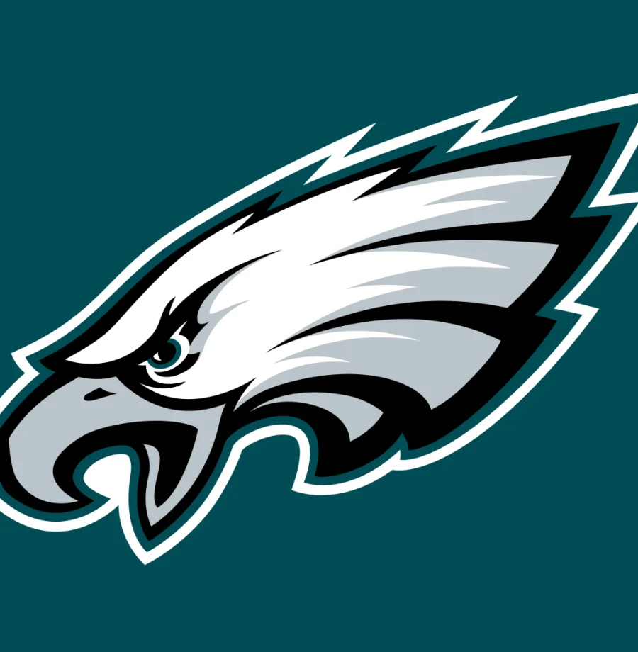 Logo dos Eagles, número 1 do ranking de torcidas da NFL