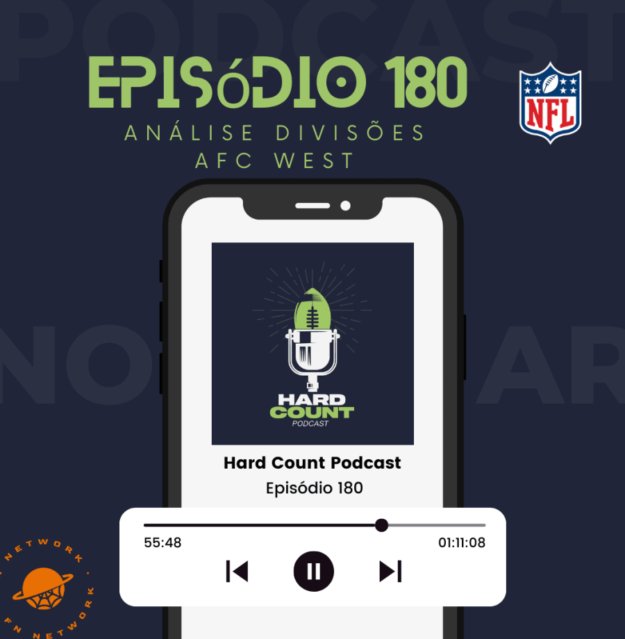 Hard Count Podcast – Episódio 180 – Análise divisões – AFC West